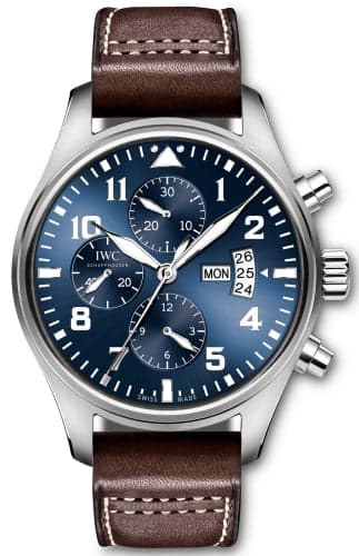 IWC Schaffhausen Pilot's Watch Chronograph Stainless Steel / Le Petit Prince / Strap