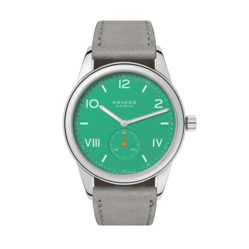 Nomos Glashütte Club Campus 38 Electric Green / See-Through