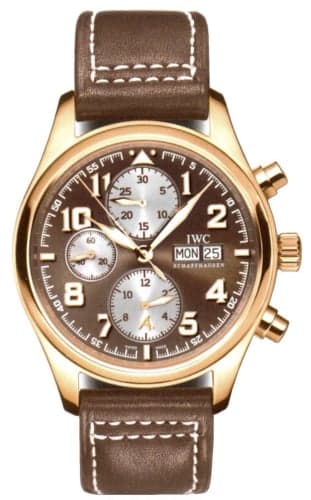 IWC Schaffhausen Pilot's Watch Chronograph Antoine de Saint Exupéry Rose Gold