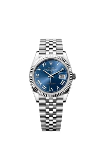 Rolex Datejust 36 Stainless Steel - Fluted / Blue Roman / Jubilee