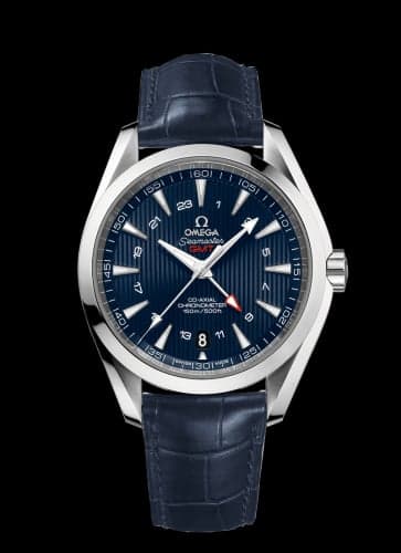 Omega Seamaster Aqua Terra 150M Co-Axial 43 GMT Stainless Steel / Blue