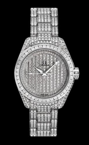 Omega Seamaster Aqua Terra 150M Co-Axial 30 White Gold / Diamond / Diamond / Bracelet