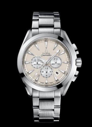 Omega Seamaster Aqua Terra 150M Co-Axial 44 Chronograph Stainless Steel / Ivory / Bracelet