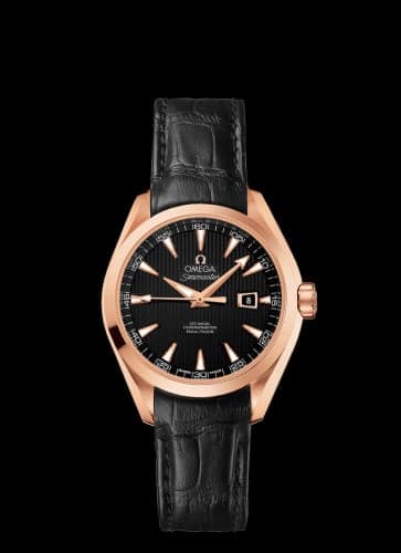 Omega Seamaster Aqua Terra 150M Co-Axial 34 Red Gold / Black