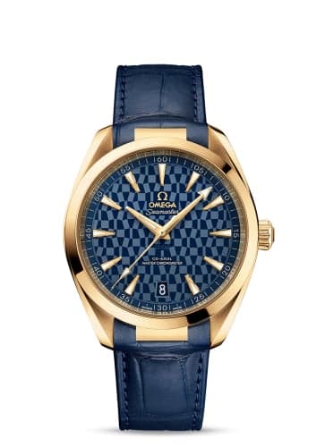 Omega Seamaster Aqua Terra 150M Master Chronometer 41 Yellow Gold / Blue / Tokyo 2020 Olympics