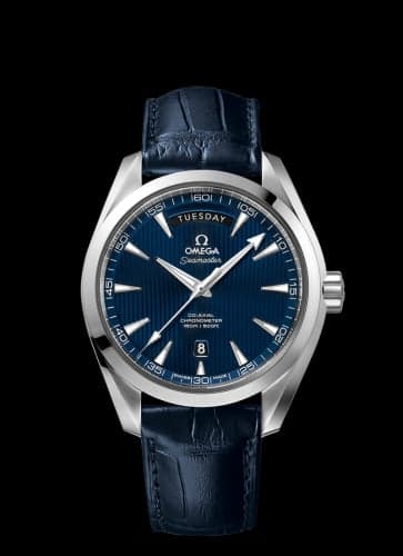 Omega Seamaster Aqua Terra 150m Co-Axial 41.5 Day-Date Stainless Steel / Blue