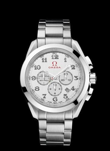 Omega Seamaster Aqua Terra 150M Co-Axial 44 Chronograph Stainless Steel / Silver / Bracelet / Olympic Collection