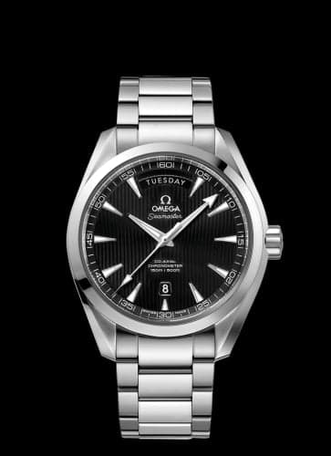 Omega Seamaster Aqua Terra 150m Co-Axial 41.5 Day-Date Stainless Steel / Black