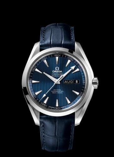 Omega Seamaster Aqua Terra 150M Co-Axial 43 Annual Calendar Stainless Steel / Blue