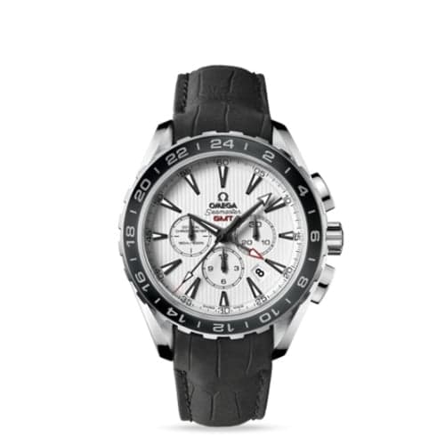 Omega Seamaster Aqua Terra 150M Co-Axial 44 GMT Chronograph Stainless Steel / Silver
