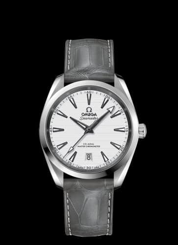 Omega Seamaster Aqua Terra 150M Master Chronometer 38 Stainless Steel / Silver / Alligator