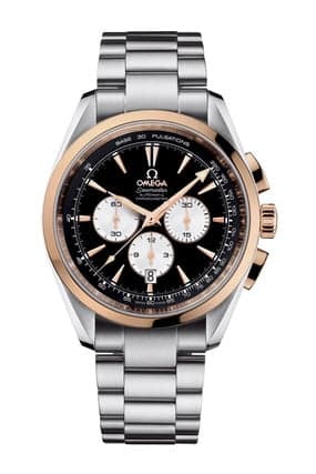 Omega Seamaster Aqua Terra 150M Automatic 42.2 Chronograph Stainless Steel / Red Gold / Panda / Bracelet