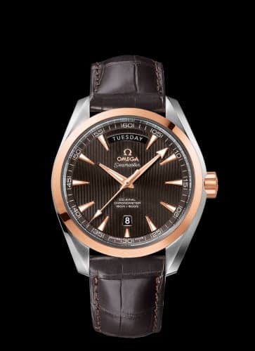 Omega Seamaster Aqua Terra 150m Co-Axial 41.5 Day-Date Stainless Steel / Red Gold / Grey