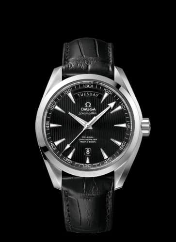 Omega Seamaster Aqua Terra 150m Co-Axial 41.5 Day-Date Stainless Steel / Black