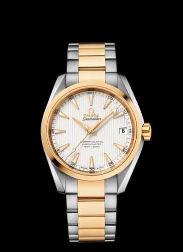 Omega Seamaster Aqua Terra 150m Master Co-Axial 38.5 Stainless Steel / Yellow Gold / Silver / Bracelet