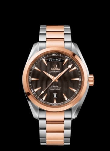 Omega Seamaster Aqua Terra 150m Co-Axial 41.5 Day-Date Stainless Steel / Red Gold / Grey / Bracelet