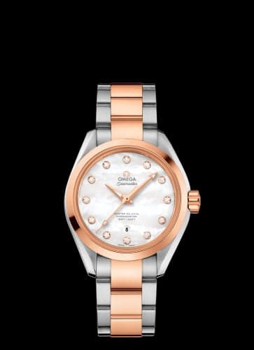 Omega Seamaster Aqua Terra 150M Master Co-Axial Stainless Steel / Red Gold / MOP / Bracelet