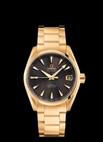Omega Seamaster Aqua Terra 150M Co-Axial 38.5 Yellow Gold / Grey / Bracelet