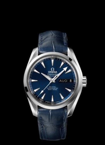 Omega Seamaster Aqua Terra 150M Co-Axial 38.5 Annual Calendar Stainless Steel / Blue