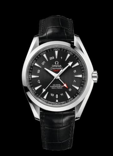 Omega Seamaster Aqua Terra 150M Co-Axial 43 GMT Stainless Steel / Black