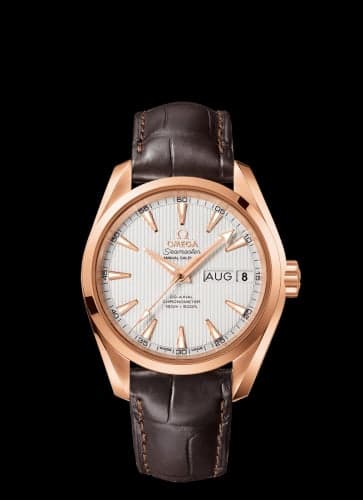 Omega Seamaster Aqua Terra 150M Co-Axial 38.5 Annual Calendar Red Gold / Silver