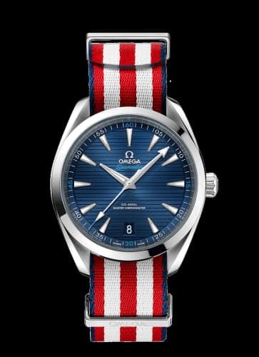 Omega Seamaster Aqua Terra 150M Master Chronometer 41 Stainless Steel / Blue / NATO / Shaun White Edition