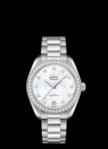 Omega Seamaster Aqua Terra 150M Master Chronometer 34 Stainless Steel / Diamond / MOP / Bracelet