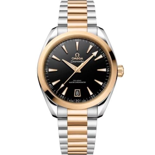Omega Seamaster Aqua Terra 150M Master Chronometer 41 Stainless Steel - Moonshine Gold / Black / Bracelet