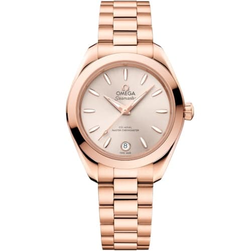 Omega Seamaster Aqua Terra 150M Master Co-Axial 30 Sedna Gold / Linen / Bracelet