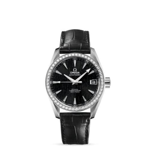 Omega Seamaster Aqua Terra 150M Co-Axial 38.5 Stainless Steel / Diamond / Black