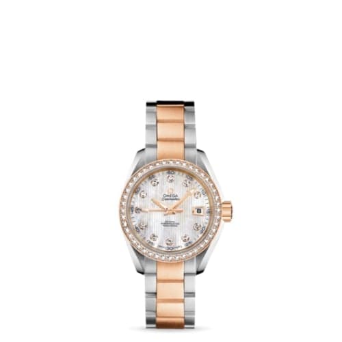 Omega Seamaster Aqua Terra 150M Co-Axial 30 Stainless Steel / Red Gold / Diamond / MOP / Bracelet