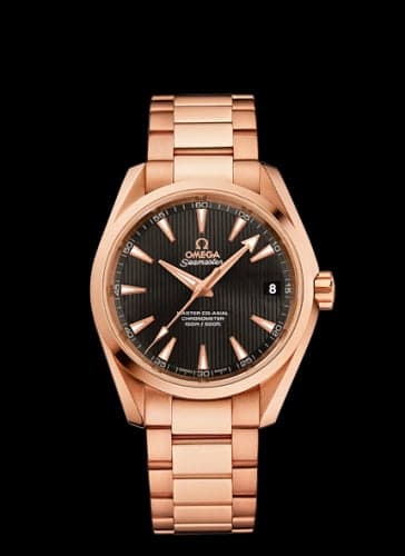 Omega Seamaster Aqua Terra 150m Master Co-Axial 38.5 Red Gold / Grey / Bracelet