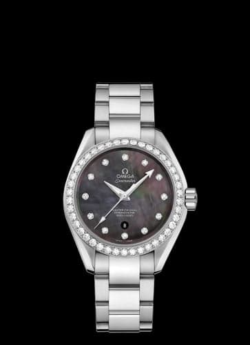 Omega Seamaster Aqua Terra 150M Master Co-Axial 34 Stainless Steel / Diamond / Grey MOP / Bracelet