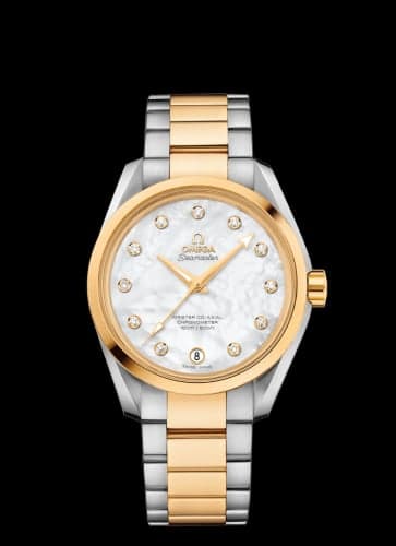 Omega Seamaster Aqua Terra 150M Master Co-Axial 38.5 Stainless Steel / Yellow Gold / MOP / Bracelet