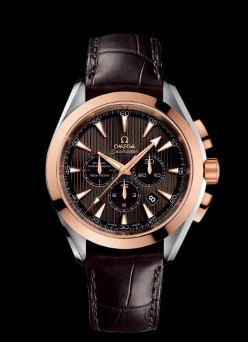 Omega Seamaster Aqua Terra 150M Co-Axial 44 Chronograph Stainless Steel / Red Gold / Grey