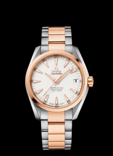 Omega Seamaster Aqua Terra 150m Master Co-Axial 38.5 Stainless Steel / Red Gold / Silver / Bracelet