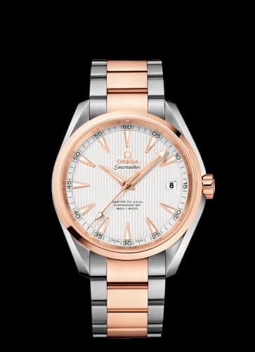 Omega Seamaster Aqua Terra 150m Master Co-Axial 41.5 Stainless Steel / Red Gold / Silver / Bracelet