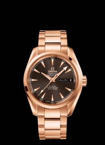 Omega Seamaster Aqua Terra 150M Co-Axial 38.5 Annual Calendar Red Gold / Grey / Bracelet