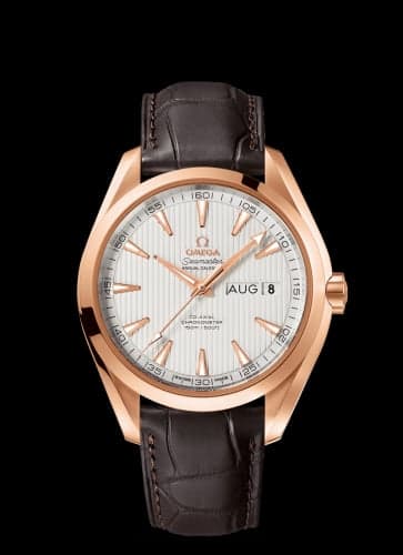 Omega Seamaster Aqua Terra 150M Co-Axial 43 Annual Calendar Red Gold / Silver
