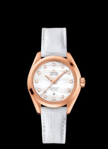 Omega Seamaster Aqua Terra 150M Master Co-Axial 34 Sedna Gold / MOP