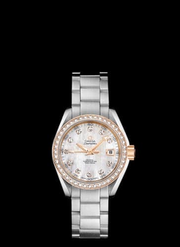 Omega Seamaster Aqua Terra 150M Co-Axial 30 Stainless Steel / Red Gold / Diamond / MOP / Bracelet