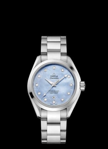 Omega Seamaster Aqua Terra 150M Master Co-Axial 34 Stainless Steel / Blue MOP / Bracelet