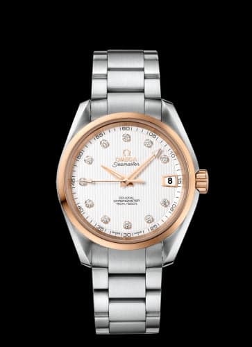 Omega Seamaster Aqua Terra 150M Co-Axial 38.5 Stainless Steel / Red Gold / Silver / Bracelet