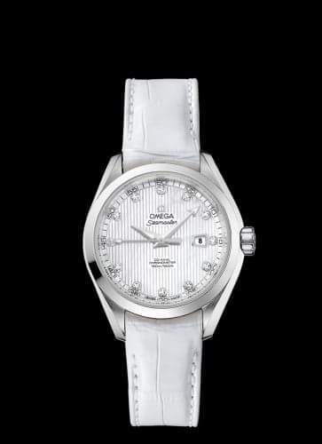 Omega Seamaster Aqua Terra 150M Co-Axial 34 Stainless Steel / White