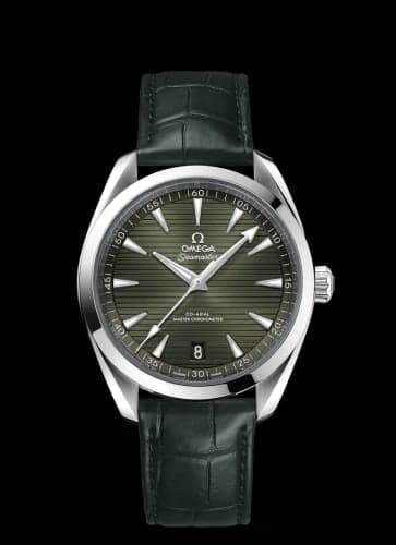 Omega Seamaster Aqua Terra 150M Master Chronometer 41 Stainless Steel / Green / Alligator