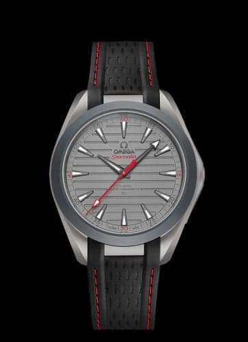 Omega Seamaster Aqua Terra 150M Master Chronometer 41 Ultra Light Titanium / Grey - Red / Rubber