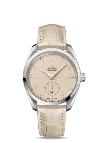 Omega Seamaster Aqua Terra 150M Master Chronometer Small Seconds 38 Stainless Steel / Sand / Alligator