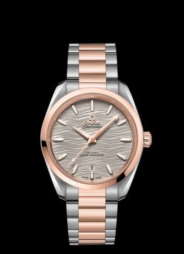 Omega Seamaster Aqua Terra 150M Master Chronometer 38 Stainless Steel / Sedna Gold / Grey-Waves / Bracelet