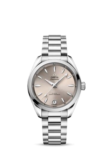 Omega Seamaster Aqua Terra 150M Master Chronometer 34 Stainless Steel / Sandstone / Bracelet