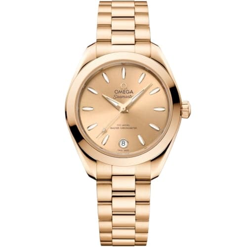 Omega Seamaster Aqua Terra 150M Master Co-Axial 30 Moonshine Gold / Champagne / Bracelet